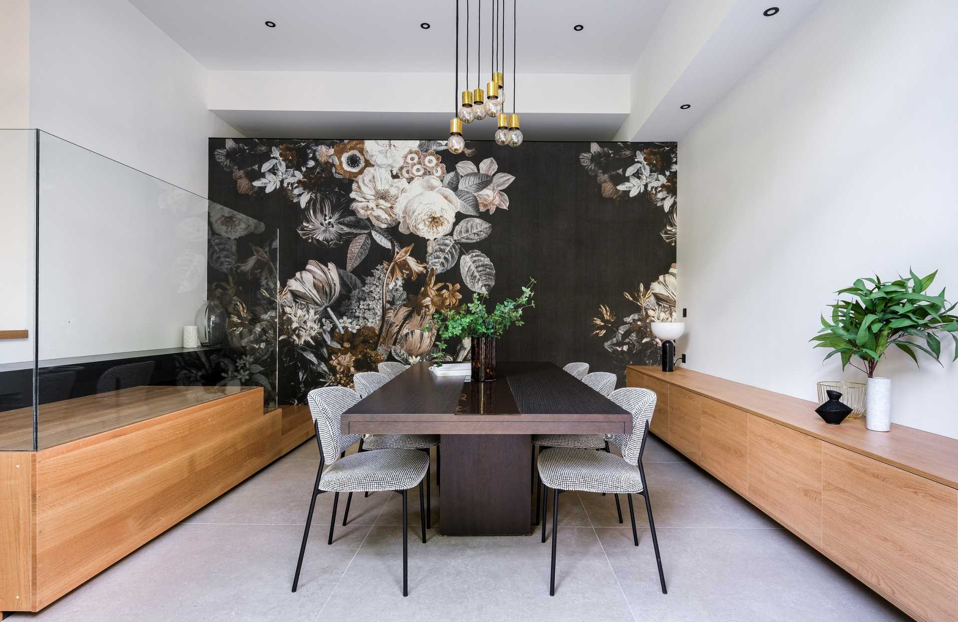 Interior design of a guest house